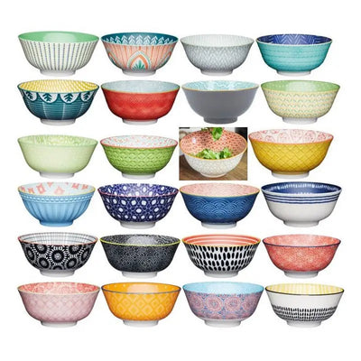 KitchenCraft Mikasa 16cm Ceramic Bowl - Various Designs