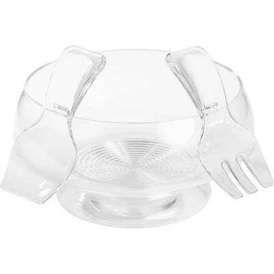 KitchenCraft Picnic Salad Bowl with Servers and Ice
