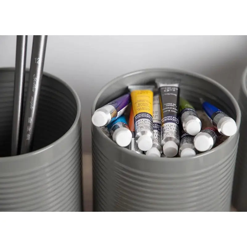 KitchenCraft Storage Canisters Set of 3 1 L Grey - Storage