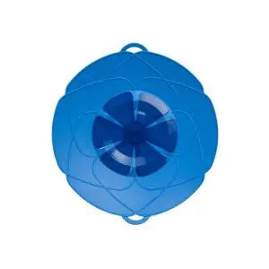 Kochblume Spill Stopper Medium 25.5cm Blue - Kitchen &