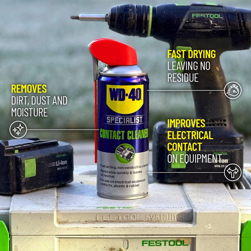 WD-40 Specialist Fast Drying Contact Cleaner - 250ml