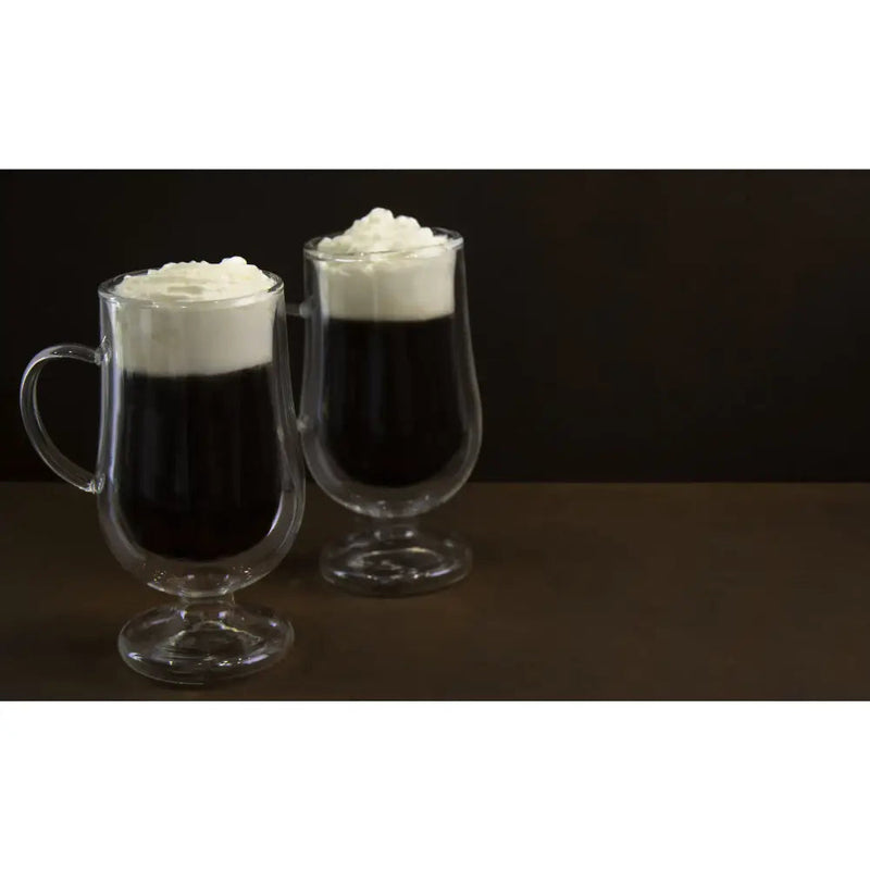 La Cafetiere 2pk Double Walled Irish Coffee Glasses 275ml -
