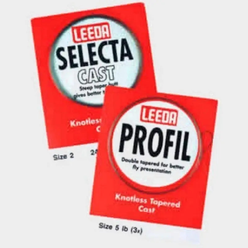 Leeda Profil Knotless Taered Cast Withbrown Loop 0.24Mm