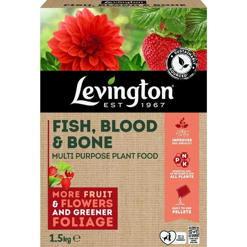 Levington Fish Blood & Bone All Purpose Plant Food 1.5KG