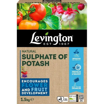 Levington Natural Sulphate of Potash for Flower & Fruit