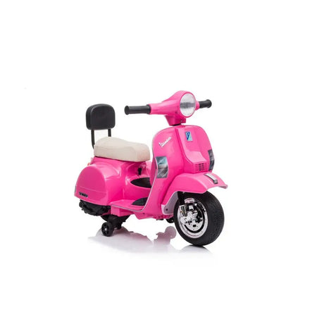 Licensed Vespa 6V Electric Ride On Motorbike - Pink - Toys