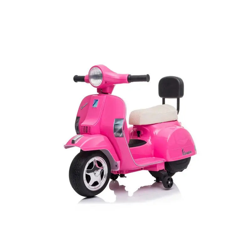 Licensed Vespa 6V Electric Ride On Motorbike - Pink - Toys