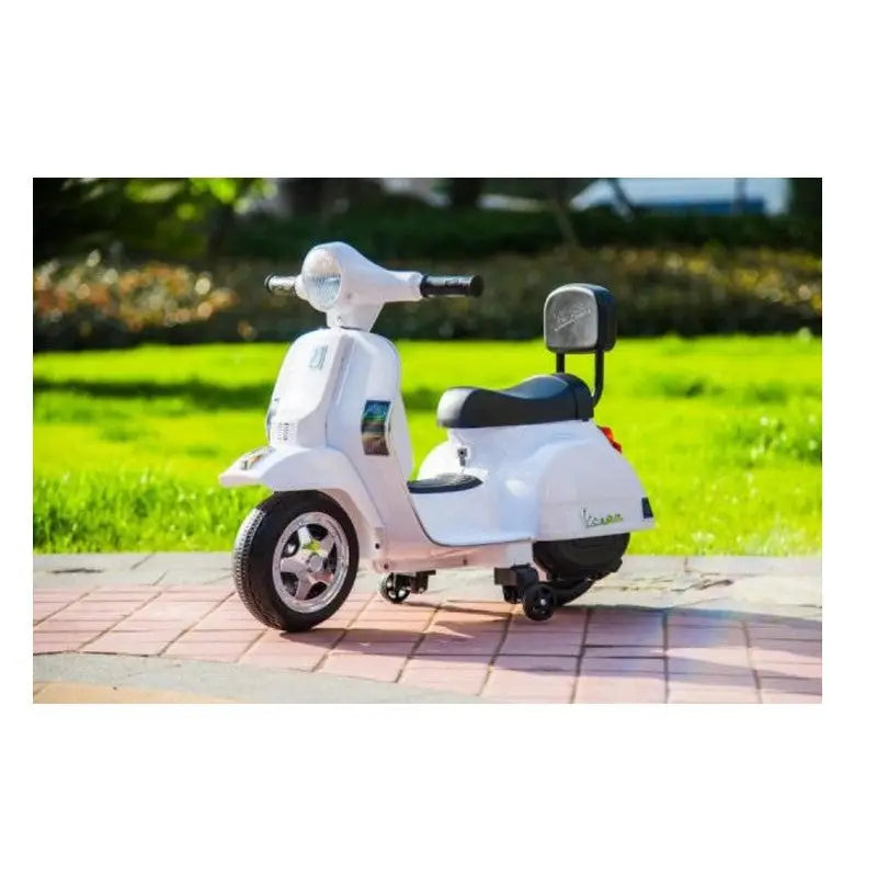 Licensed Vespa Electric Ride On Motorbike - 6V / 12V - Toys