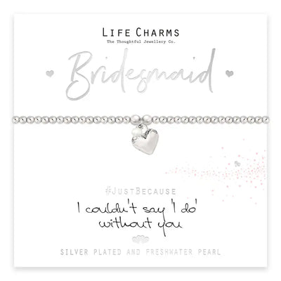 Life Charm Be My Bridesmaid Bracelet - Bracelets