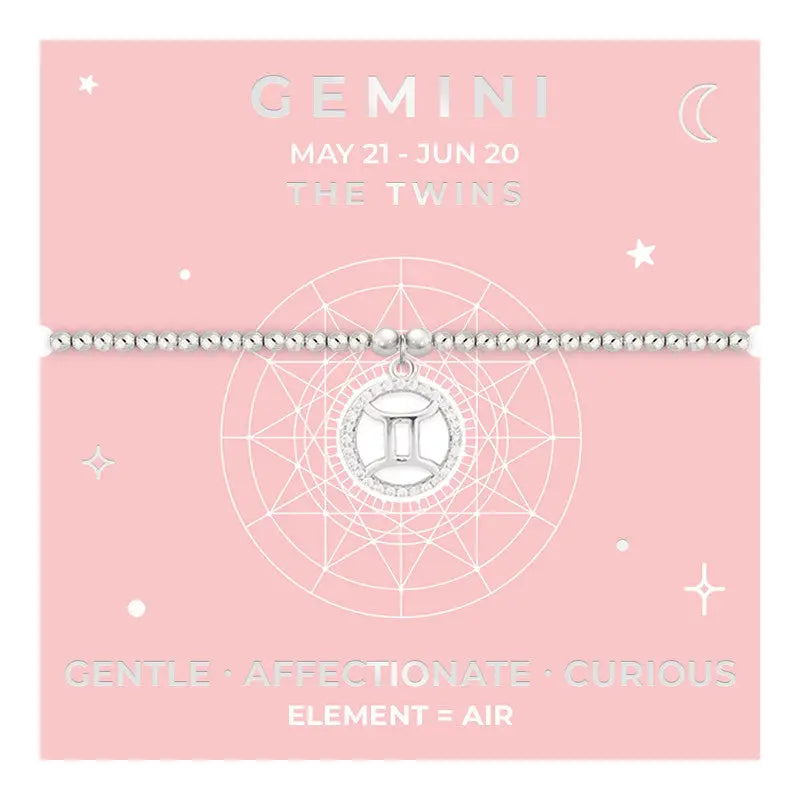 Life Charm Bracelet - Star Signs - Gemini - Bracelets