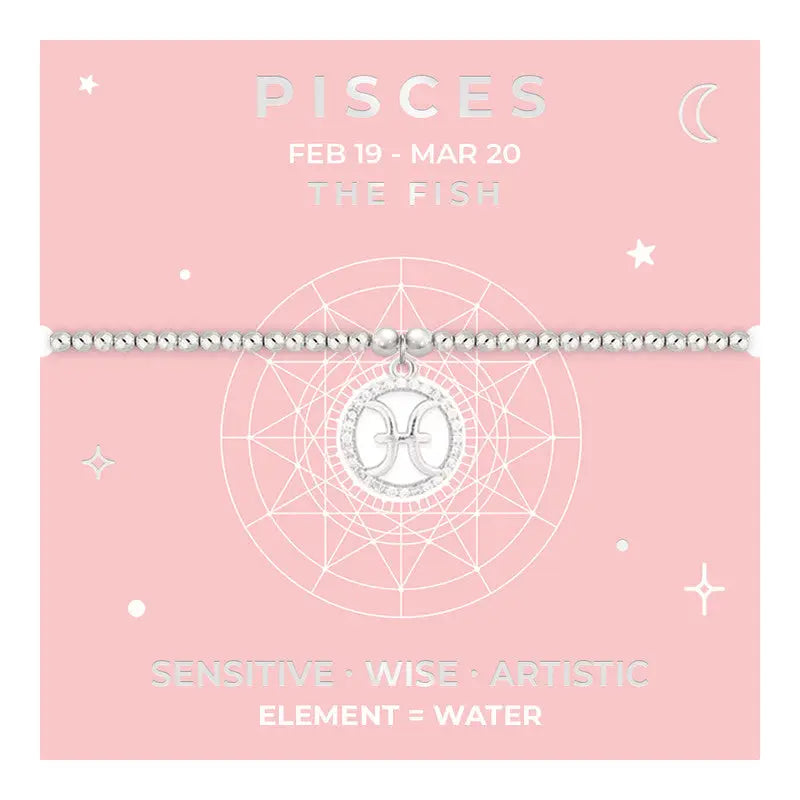 Life Charm Bracelet - Star Signs - Pisces - Bracelets