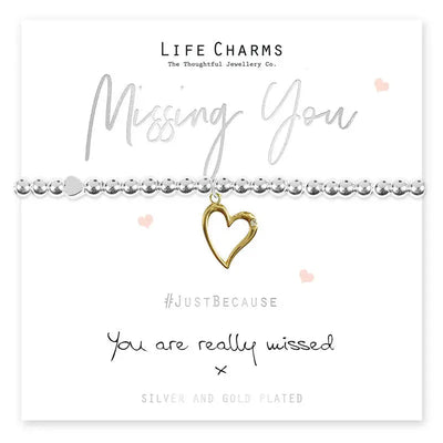 Life Charm I’m Missing You Bracelet - Bracelets