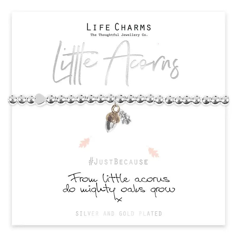 Life Charm Little Acorns Bracelet - Bracelets