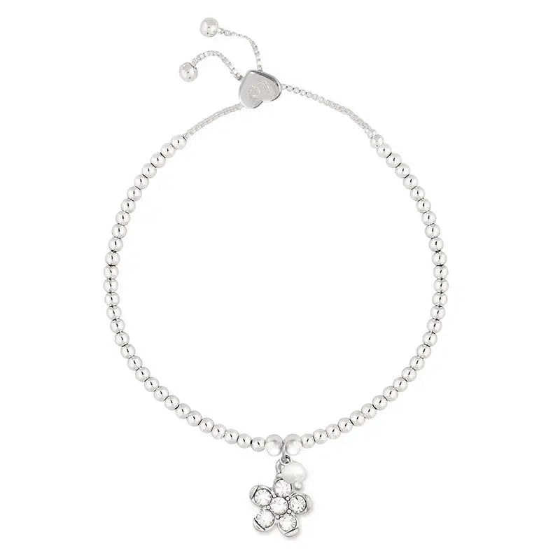 Life Charm Thank You Flower Girl Bracelet - Bracelets