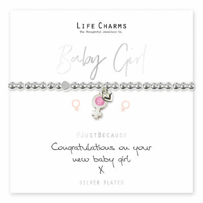 Life Charms Baby Girl Bracelet - Giftware