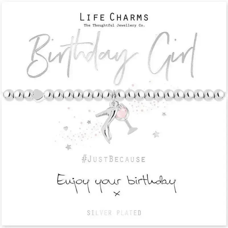 Life Charms Bracelets For Birthdays - Birthday Girl -