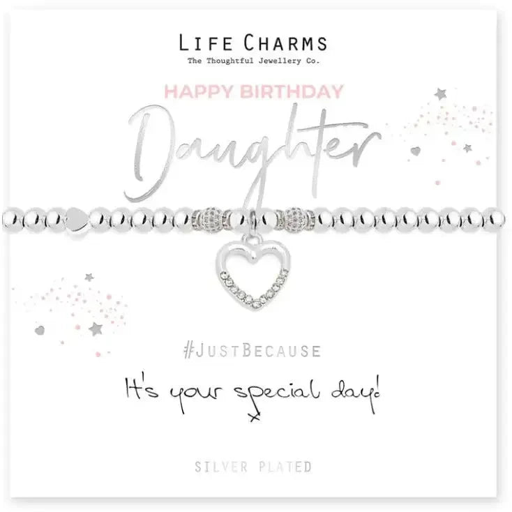 Life Charms Bracelets For Birthdays - Happy Birthday