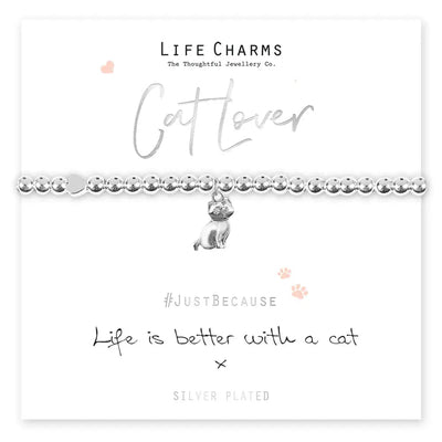 Life Charms Life Is Better With A Cat Bracelet - Giftware
