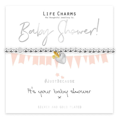 Life Charms Its Your Baby Shower Bracelet - Giftware