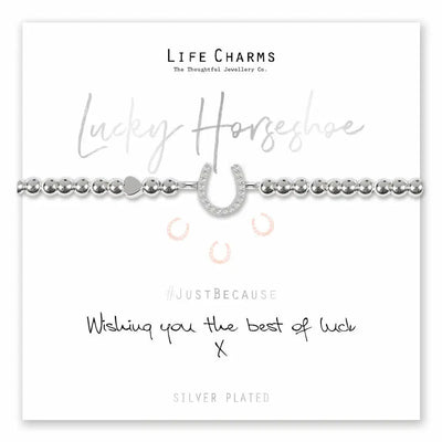 Life Charms Lucky Horseshoe Bracelet - Giftware