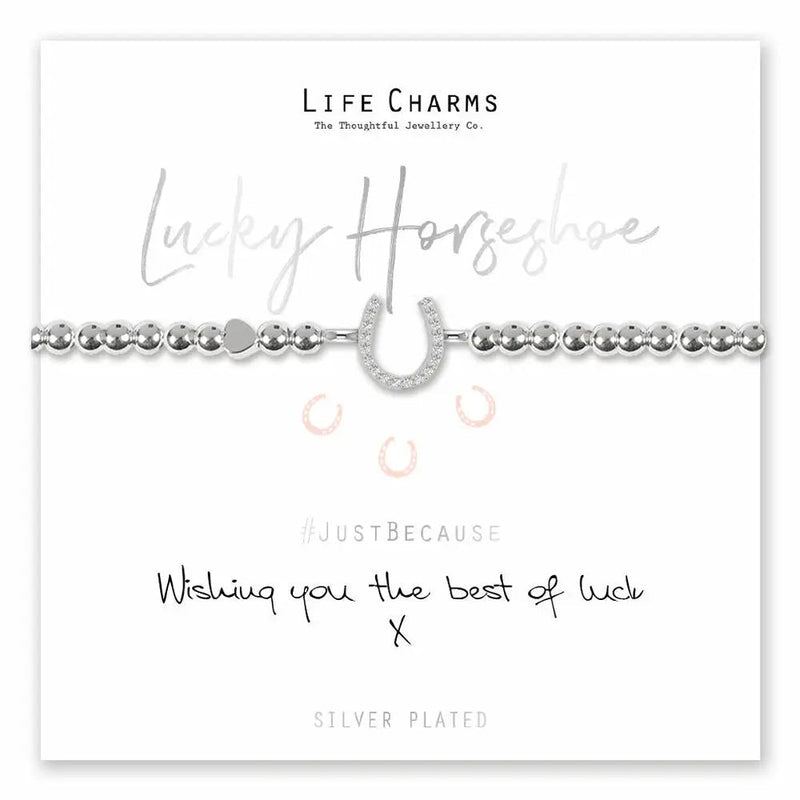 Life Charms Lucky Horseshoe Bracelet - Giftware
