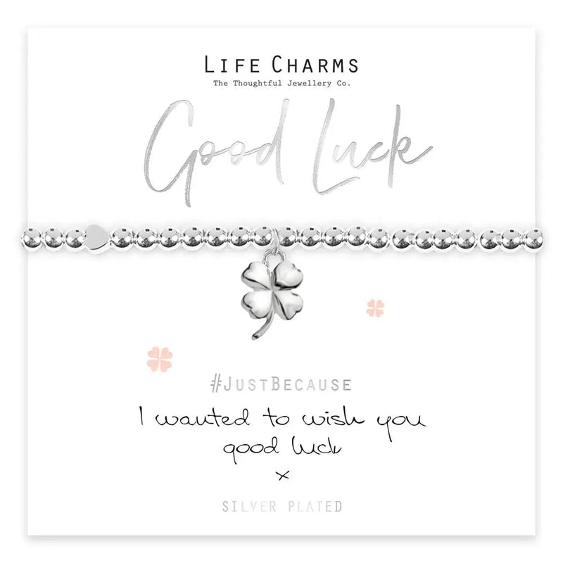 Life Charms Wish You Good Luck Bracelet - Giftware