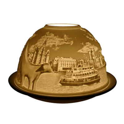 Light Glow Liverpool 2 Candle Holder - Giftware