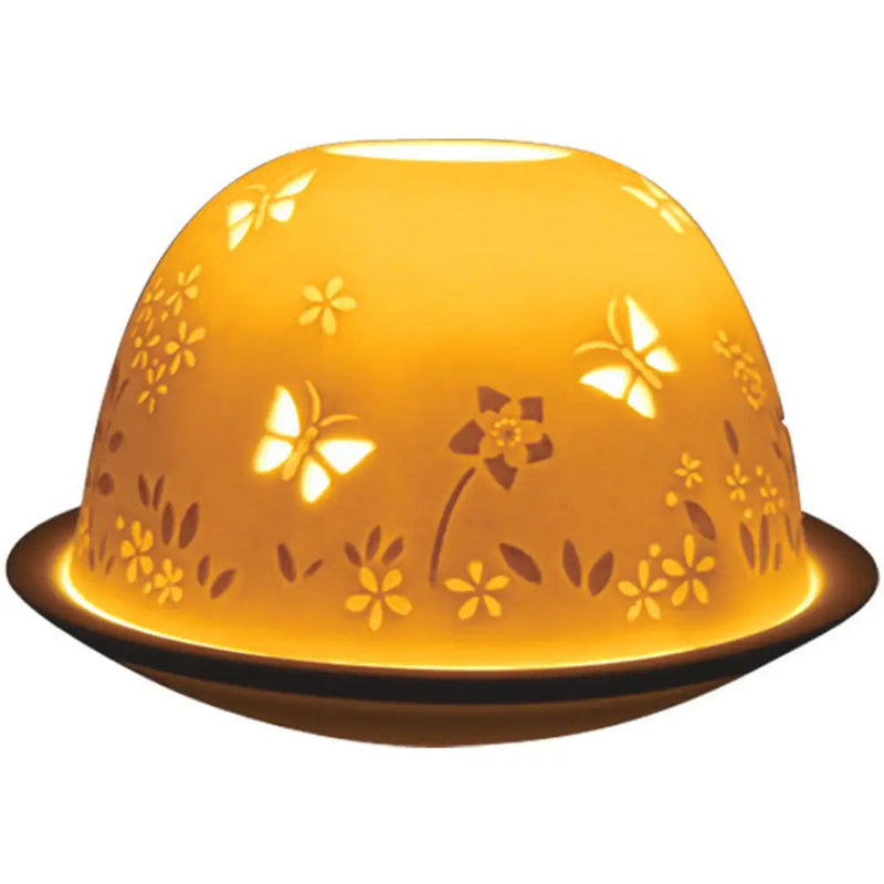 Light-glow Tealight Candle Holder 3 Inches - Butterflies -