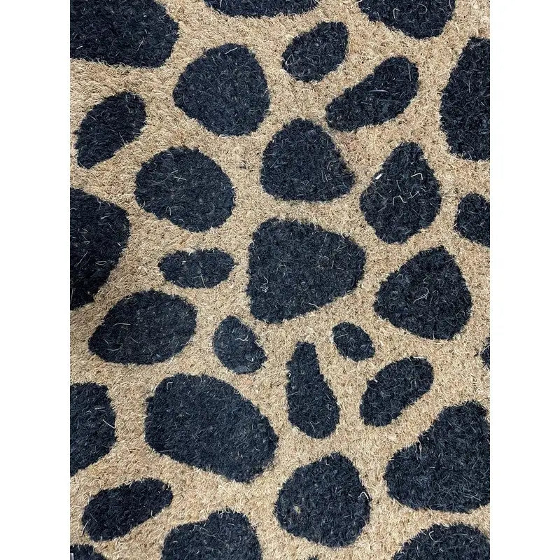 Likewise Gainsbourgh Coir Welcome Paw Print Door Mat -