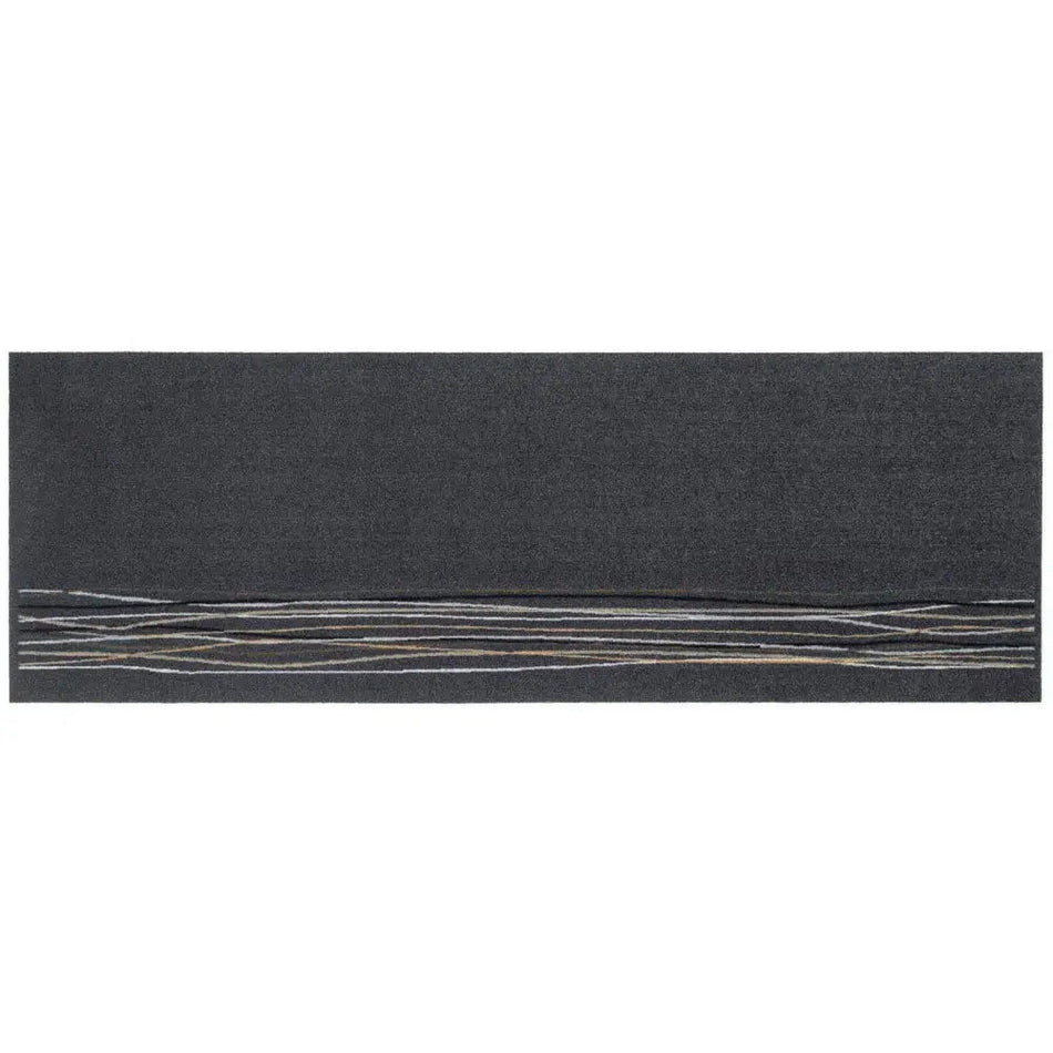 Likewise Kensington 150X50cm Mat - Pretty Lines Black -