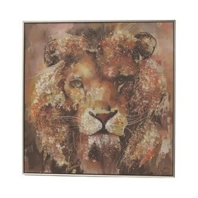 Lion Crystal Art 60x60 - Picture