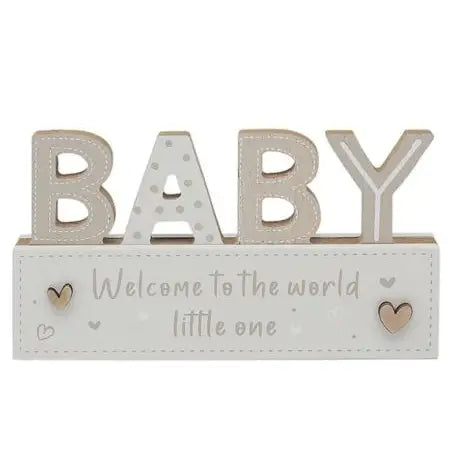 Little Angels Stand Plaque Cream - Giftware >> Occasional