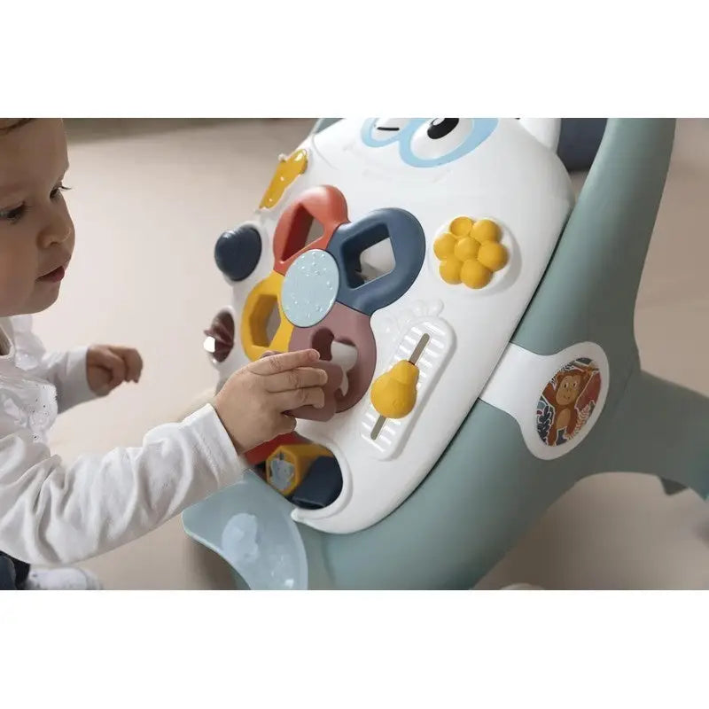 Little Smoby 2 In 1 Baby Walker With Activity Board - Toys