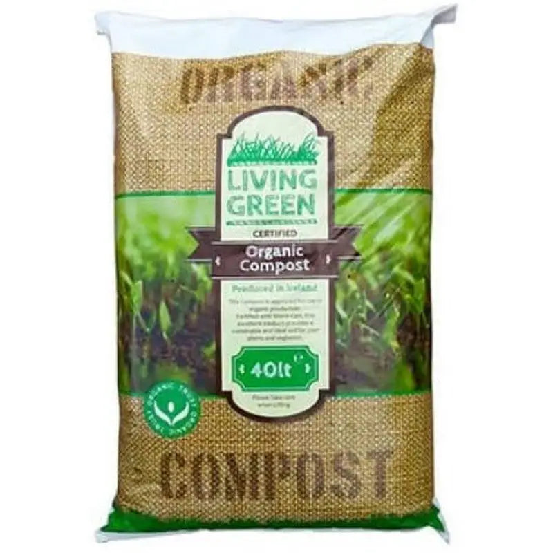Living Green Organic Worm Compost - 40 Litre - Compost