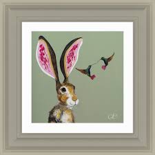 Strawberry Shortcake Rabbit Picture 39cm