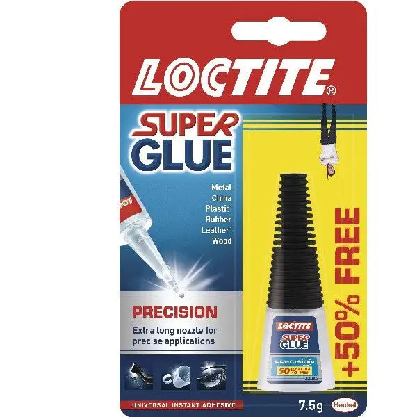 Loctite Super Glue Precision 7.5G (5G + 50% Extra Free)