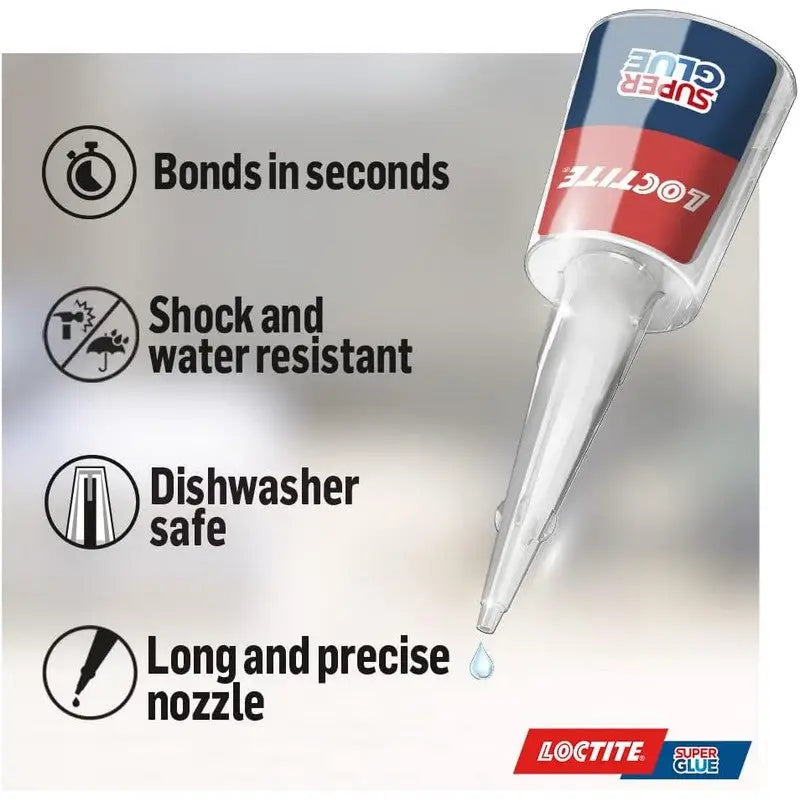Loctite Super Glue Precision Max 10g Bottle - Hardware Glue