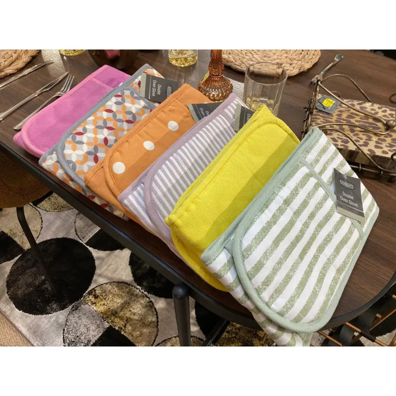 Loomcraft Double Oven Glove - Assorted Designs - Oven Glove