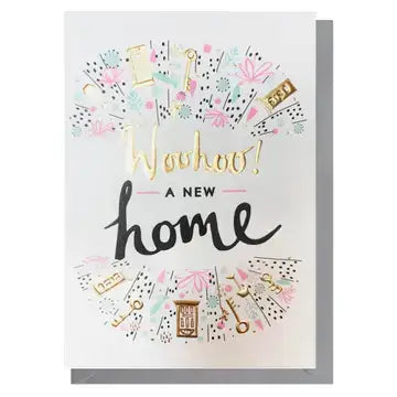 Louise Tiler Woohoo New Home Card Giftware >> Cards