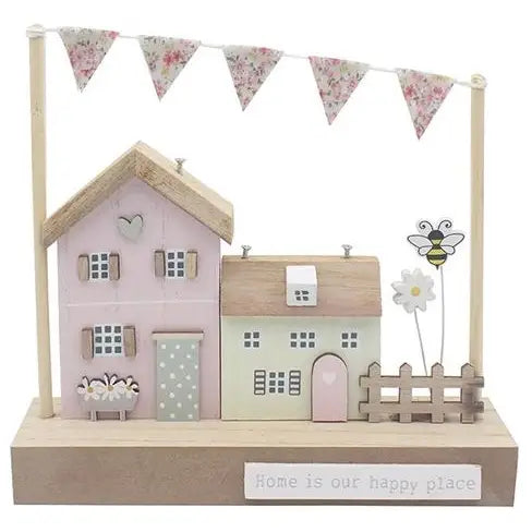 Love & Affection Happy House Scene 2 Houses - Giftware >>