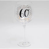 Luxe Birthday Gin Goblet Glass - Available in Various Ages -