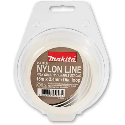 Makita Premium Nylon Strimmer Wire Replacement Line - 2mm /