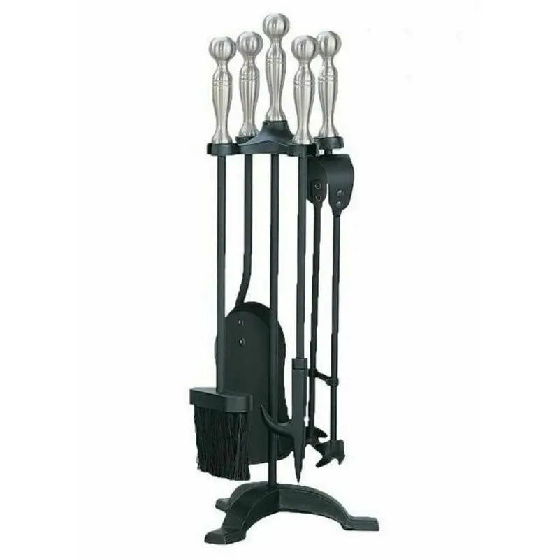 Manor 1056 Companion Set - Black / Pewter - Fireside