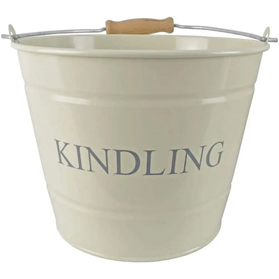 Manor 23cm Small Kindling Bucket - Cream 0360 - Fireside
