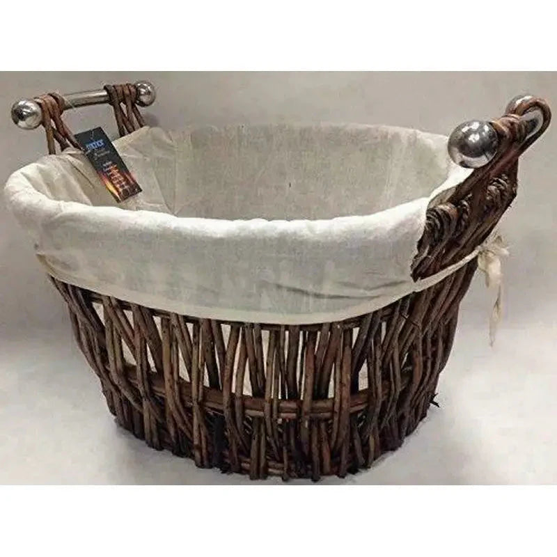 Manor Bampton Log Basket With Liner - 1338L - Fireside