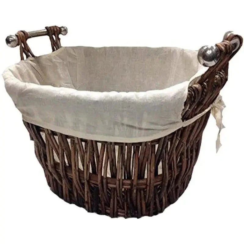 Manor Bampton Log Basket With Liner - 1338L - Fireside