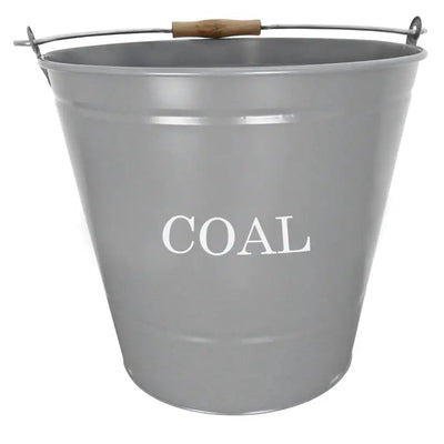 Manor Coal Bucket Grey - Fireside
