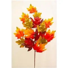 Maple Leaf Stem 70cm - Autumn >> Accessories