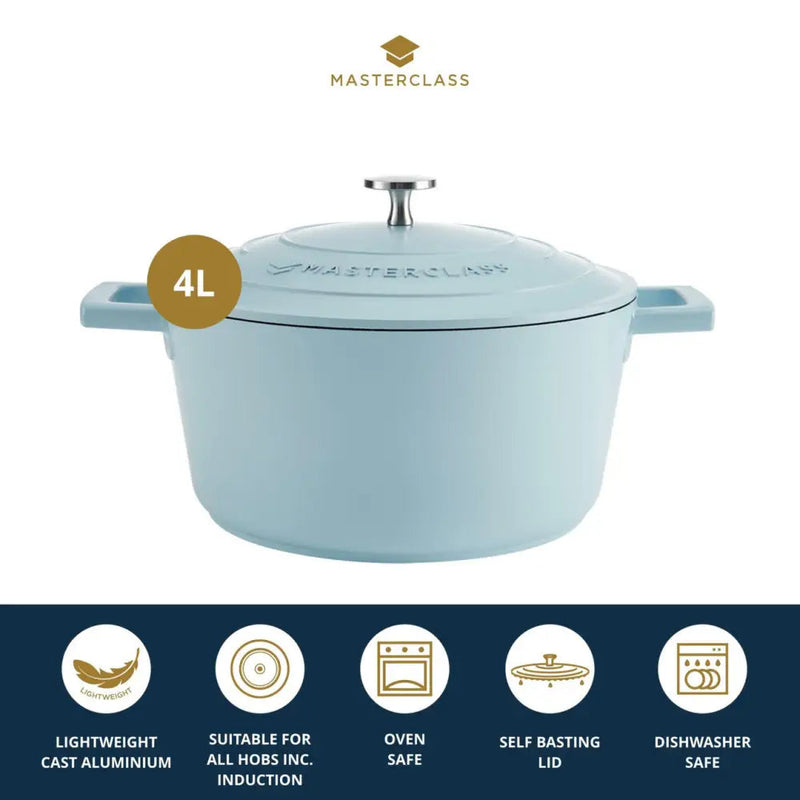 Master Class Casserole Dish Sky Blue - 2.5L / 4L - 4L -