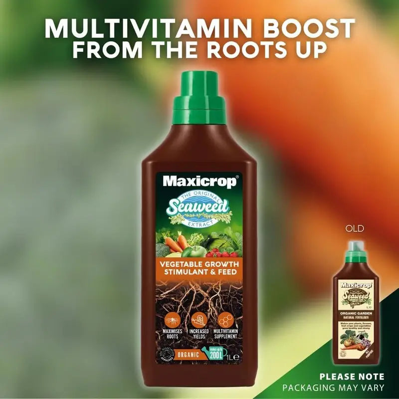 Maxicrop Extract Of Seaweed Plus Organic Garden Natural
